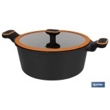 CACEROLA 28 CM FULL INDUCTION ALUMINIO FUNDIDO OLIVIER