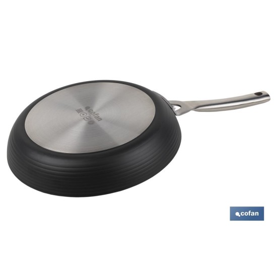 SARTÉN 28 CM FULL INDUCTION ALUMINIO FORJADO MARLÓN