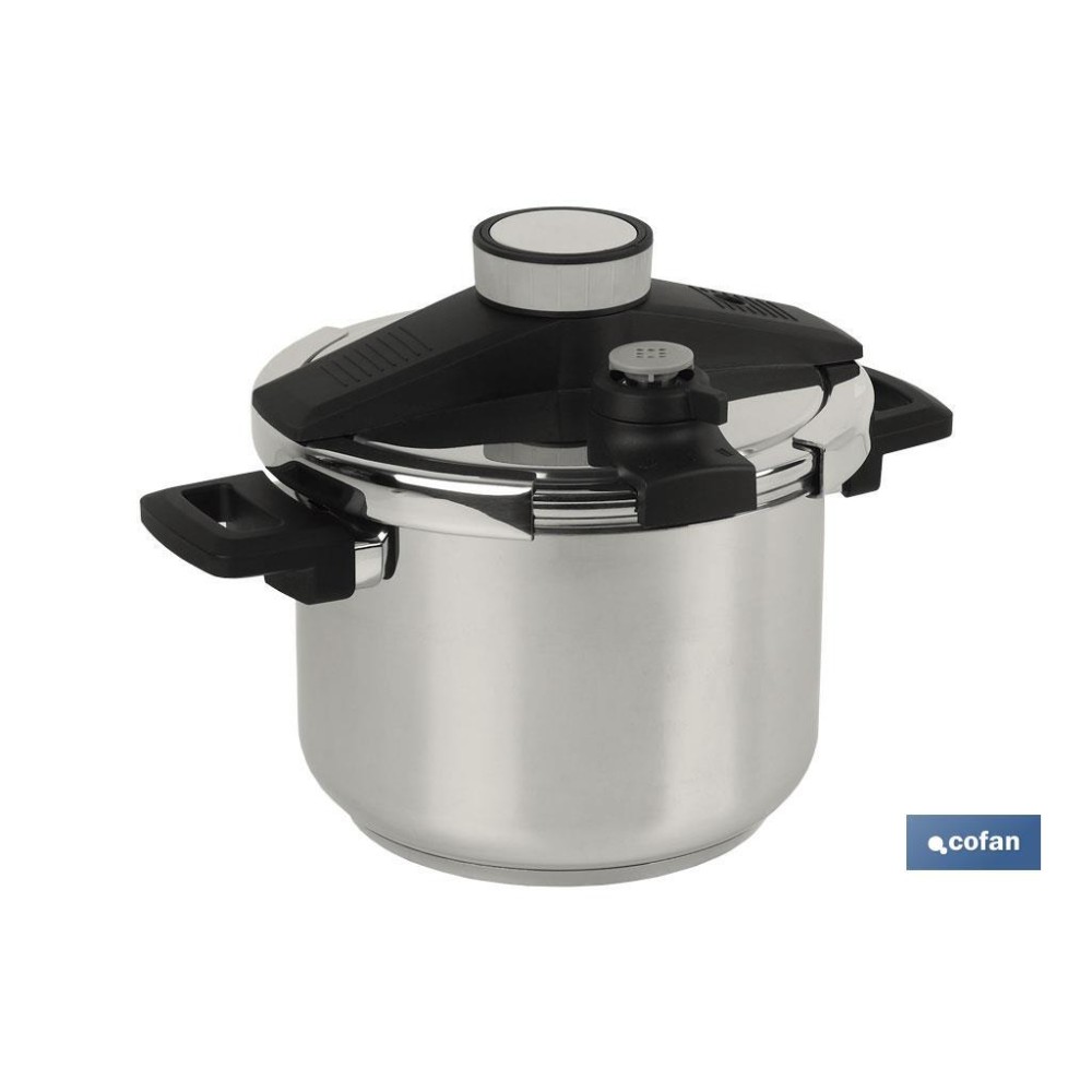 OLLA PRESIÓN 4L INOX INDUCCIÓN MODELO QUEEN
