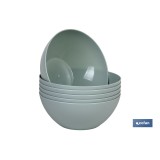 BOL MODELO ALBAHACA 950ML VERDE AGUA 17X7cm