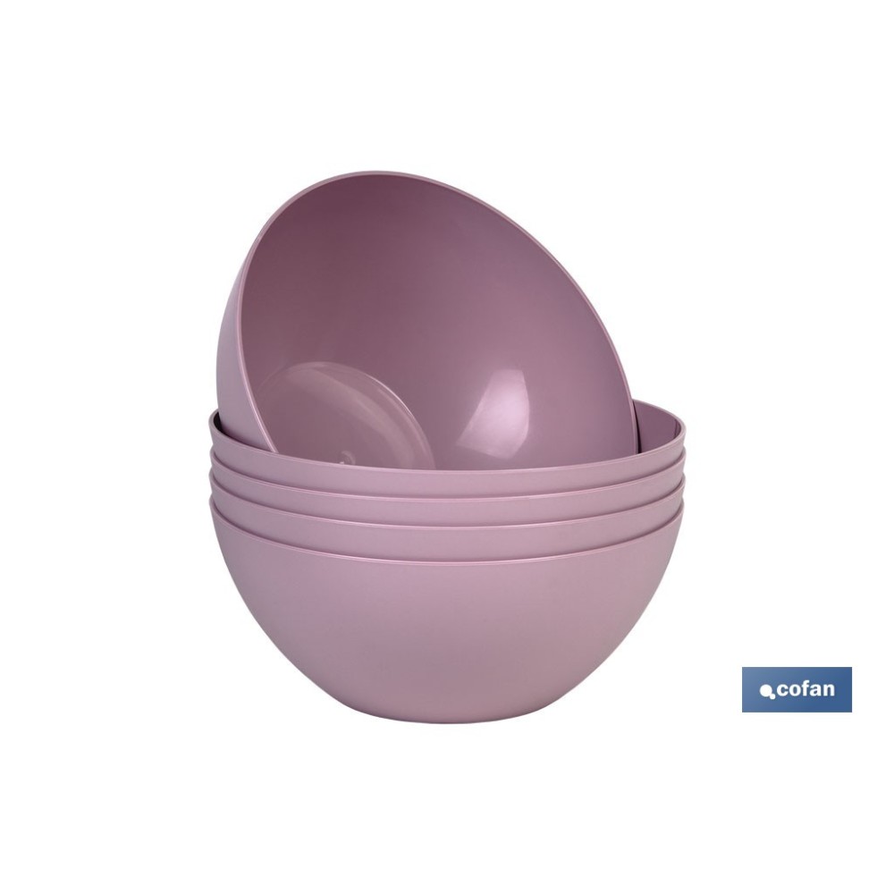 BOL MODELO ALBAHACA 2.4 L ROSA PALO 23X10cm