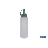 BOTELLA ACEITERA MODELO ALBAHACA  250 ML VERDE AGUA  5X20cm