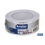 CINTA DE ALUMINIO 30 MICRAS 50 MM X 45 M