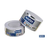 CINTA DE ALUMINIO 30 MICRAS 50 MM X 45 M