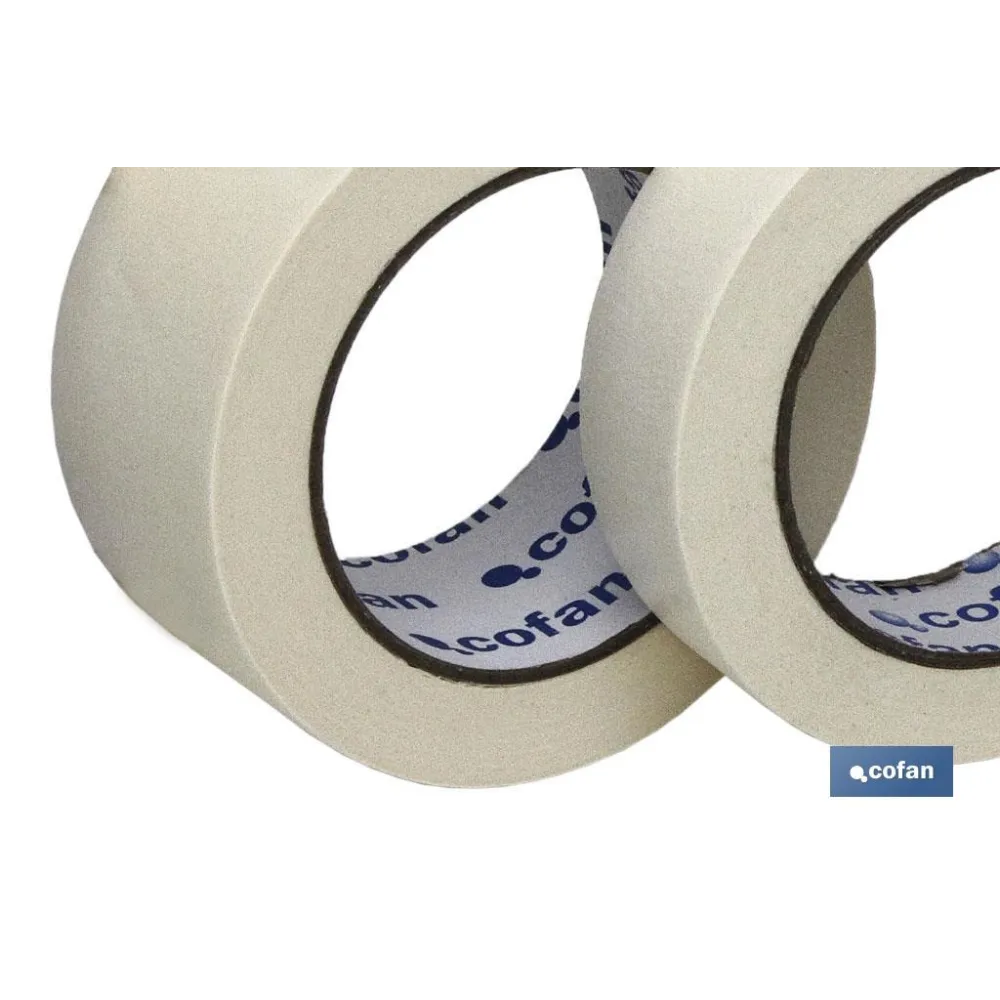 CINTA CREPE CARROCERO 30MM X 45MTS (PACK: 1 UDS) - Almacén de Ferretería Acor
