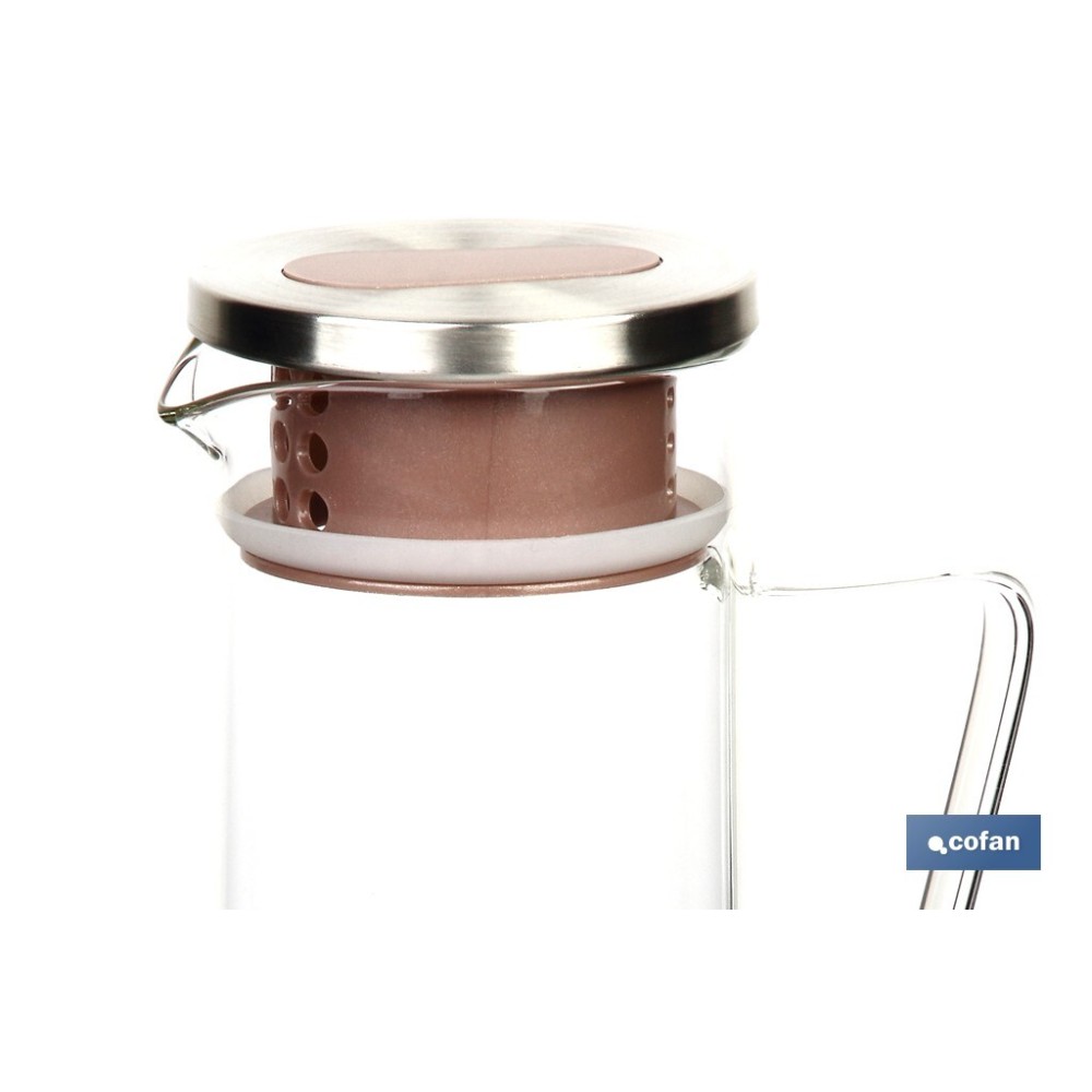 JARRA BOROSILICATO  TIERRA 1300 ml