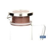 JARRA BOROSILICATO  TIERRA 1300 ml