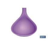 CAZO SOPA SILICONA MODELO VERGINI MORADA 28 X 8.5 CM