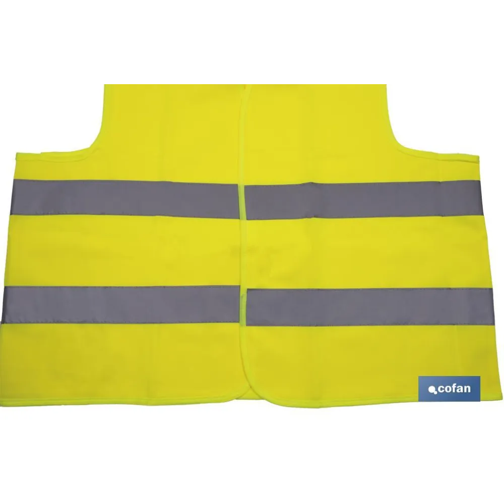 CHALECO REFLECTANTE AMARILLO (PACK: 1 UDS) - Almacén de Ferretería Acor