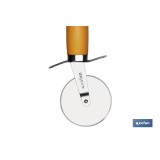 CORTAPIZZA NARANJA MODELO SENA 21 CM