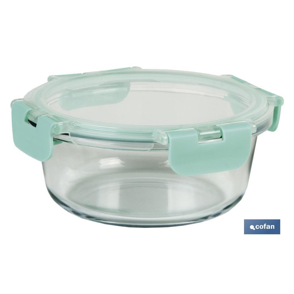 SET DE 2 RECIPIENTES DE BOROSILICATO MODELO AGATHA 620 ML - 950ML