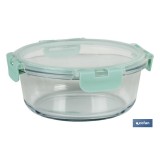SET DE 2 RECIPIENTES DE BOROSILICATO MODELO AGATHA 620 ML - 950ML