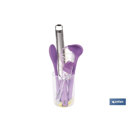 SET DE 6  UTENSILIOS DE REPOSTERÍA GAMA VERGINI