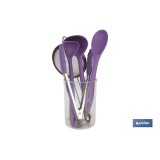 SET DE 6 UTENSILIOS DE COCINA GAMA VERGINI