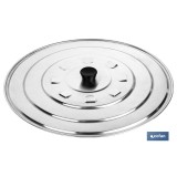 TAPA C/DESVAPO ALUMINIO 24cm