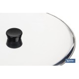 TAPA GIRATORTILLAS ACERO INOX 30 cm