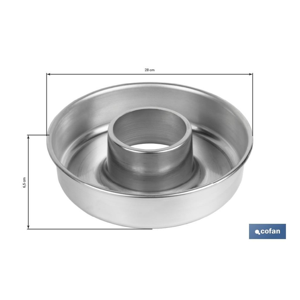 MOLDE ROSCO  ALUMINIO 28cm