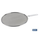TAPA ANTISALPICADURAS EN MALLA DE ACERO INOXIDABLE 29 CM