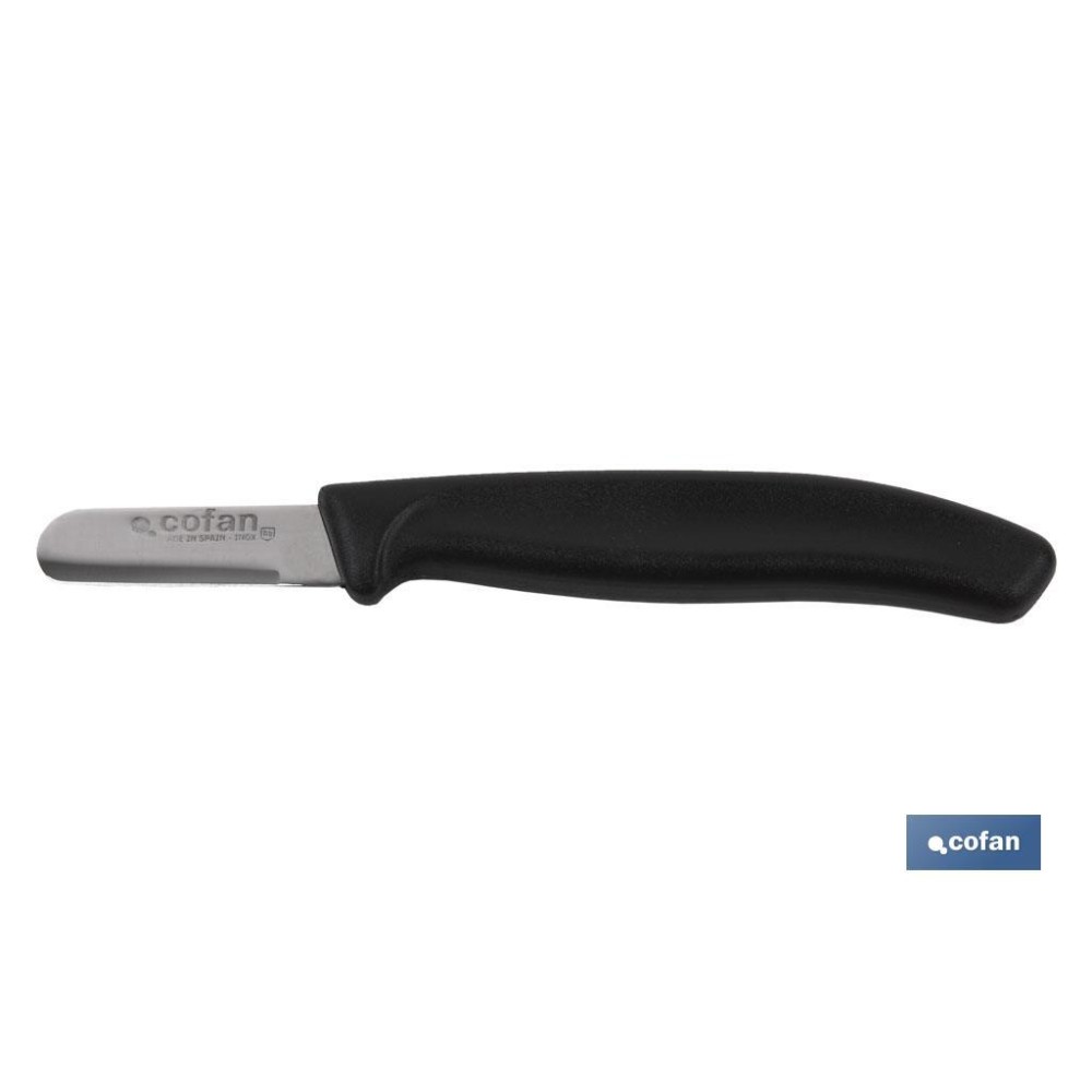 PACK 12 UDS. CUCHILLO RECOLEC. PUNTA REDONDA 4.5cm