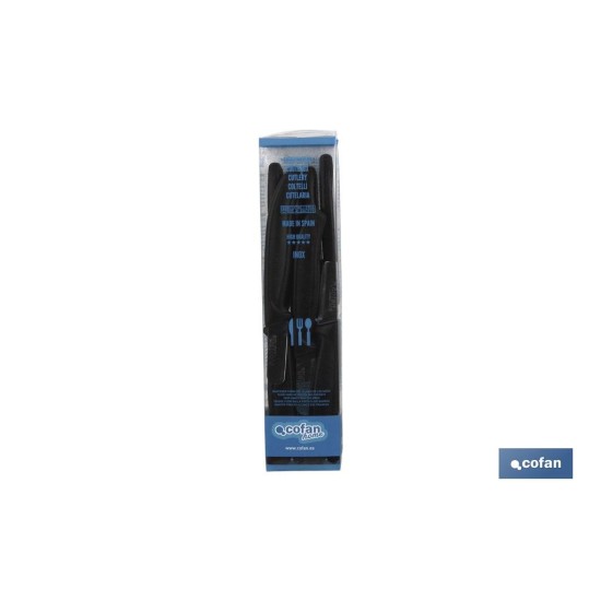 PACK 12 UDS. CUCHILLO RECOLEC. PUNTA REDONDA 4.5cm