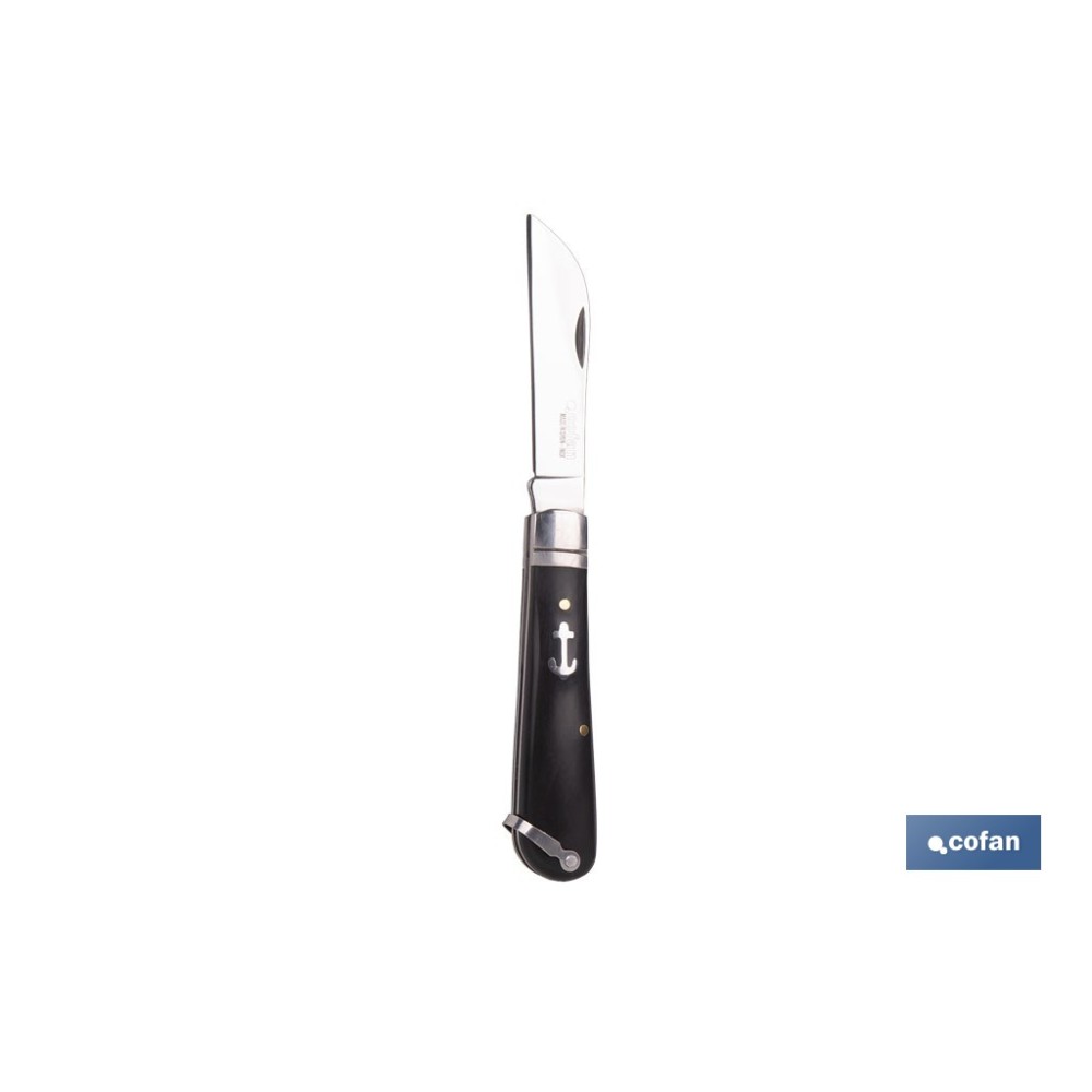 NAVAJA MARINERA DE 8 CM. DE HOJA PICO LORO