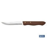 PACK 3 CUCHILLOS DE MADERA HOJA 10 cm