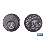 SET DE 2 FILTROS TIPO A1 (ADAPTABLES A MÁSCARA FACIAL) (PACK: 1 UDS) - Almacén de Ferretería Acor