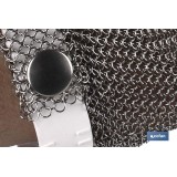 GUANTE ANTICORTE ACERO INOX CARNICERO T-L