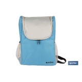 MOCHILA NEVERA COLOR AZUL/GRIS CLARO 10 L