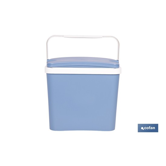 NEVERA RÍGIDA 24 L AZUL CLARO