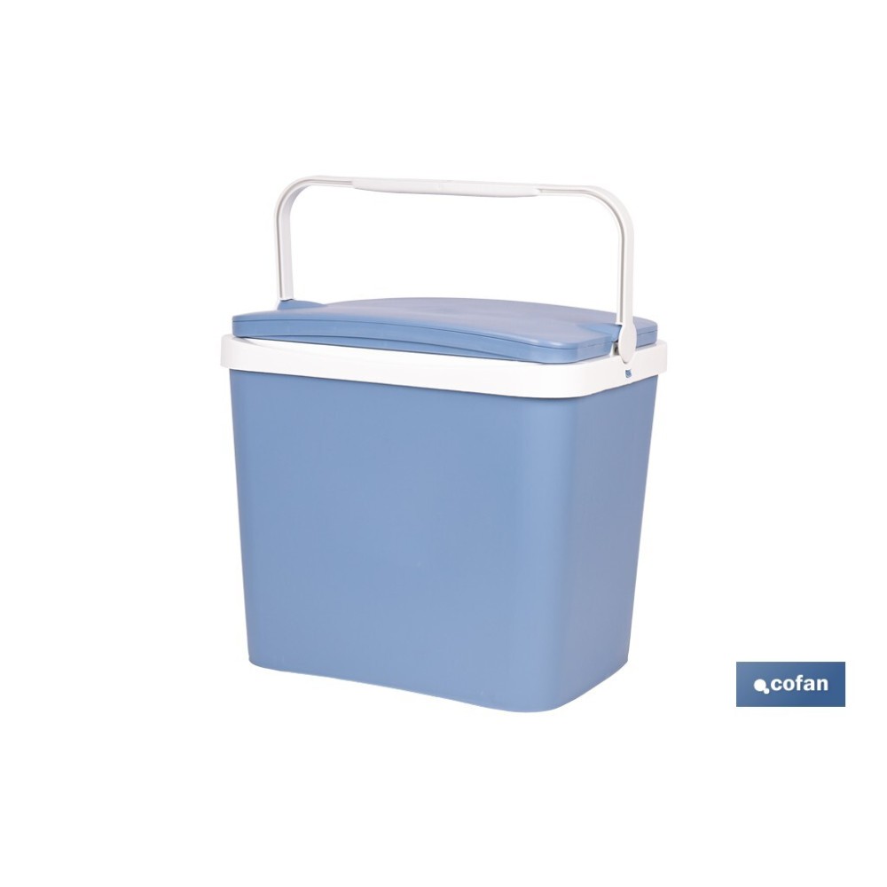 NEVERA RÍGIDA 24 L AZUL CLARO