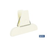 PACK DE 2 PINZAS PARA CERRAR BOLSAS DE COMIDA 7,5 X 5,5 CM