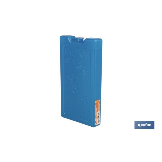 ACUMULADOR DE FRÍO PARA NEVERA PORTÁTIL 500 ML 20 X 10,5 X 2,5 CM
