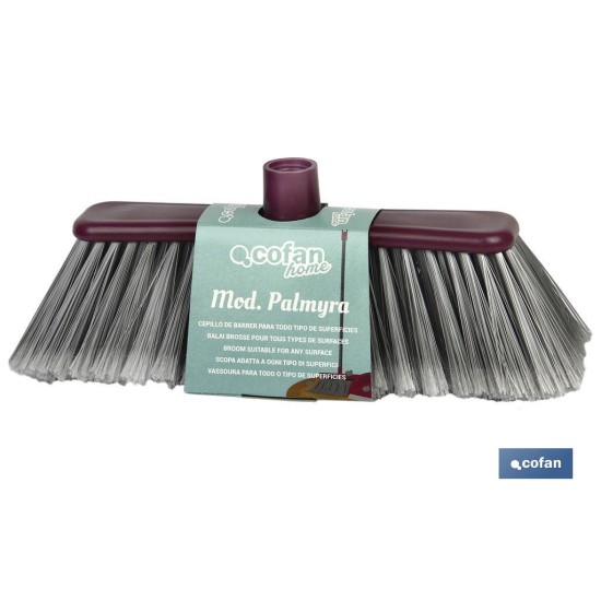 CEPILLO DE BARRER  MORADO GAMA NILO 32 X 8 X 13