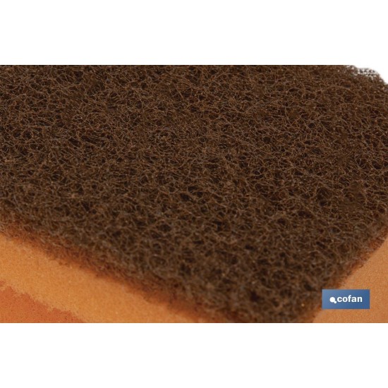 PACK DE 3 ESTROPAJOS SALVAUÑAS COBRE PRO ANTIBACTERIANO NATURALventa unitaria