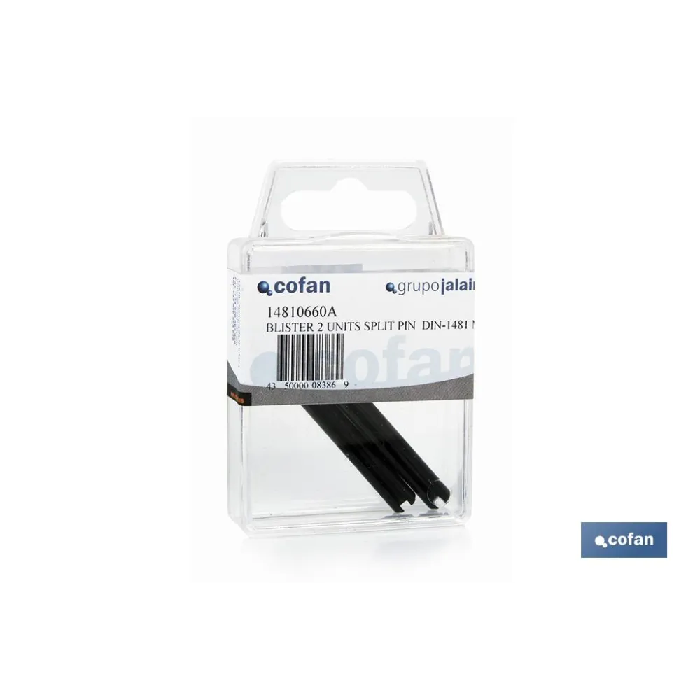 PASADOR ELASTICO DIN-1481 D-8X90 (PACK: 100 UDS) - Almacén de Ferretería Acor