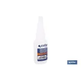 ADHESIVO CIANOACRILATO. ALTA DENSIDAD 20 G (PACK: 1 UDS) - Almacén de Ferretería Acor