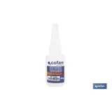 ADHESIVO CIANOACRILATO. ALTA DENSIDAD 20 G (PACK: 1 UDS) - Almacén de Ferretería Acor