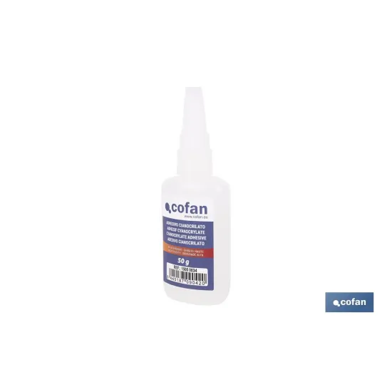 ADHESIVO CIANOACRILATO. ALTA DENSIDAD 50 G (PACK: 1 UDS) - Almacén de Ferretería Acor