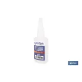 ADHESIVO CIANOACRILATO. ALTA DENSIDAD 50 G (PACK: 1 UDS) - Almacén de Ferretería Acor