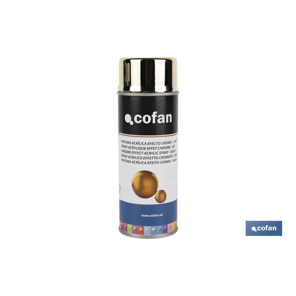 PINTURA CROMO ORO 400 ML (PACK: 1 UDS) - Almacén de Ferretería Acor