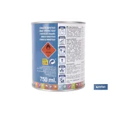 ESMALTE SINTÉTICO (750 ML) AMARILLO REAL (PACK: 1 UDS) - Almacén de Ferretería Acor