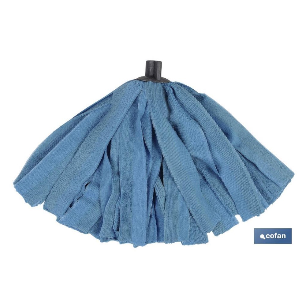 FREGONA TIRAS MICROFIBRA AZUL 155GR