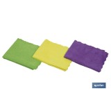 PACK DE 3 BAYETAS DE MICROFIBRA 40X30cm venta unitaria