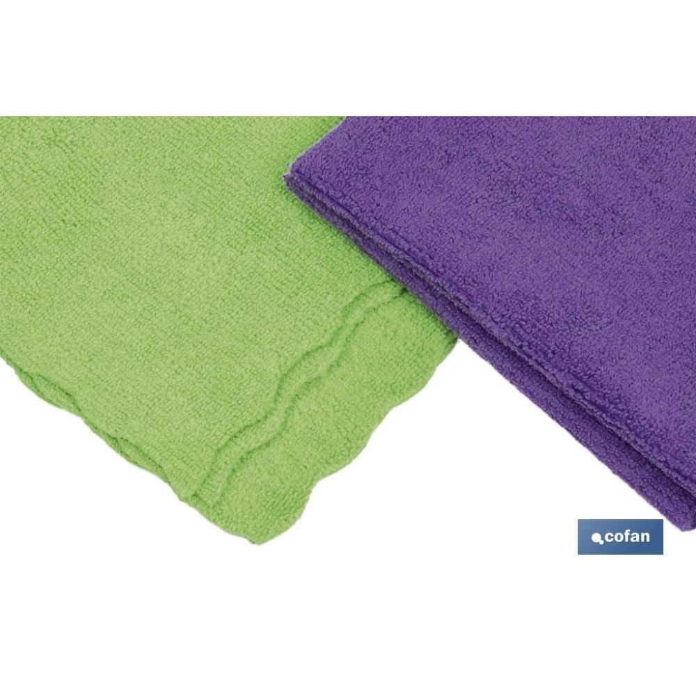 PACK DE 3 BAYETAS MICROFIBRA 30x30cm