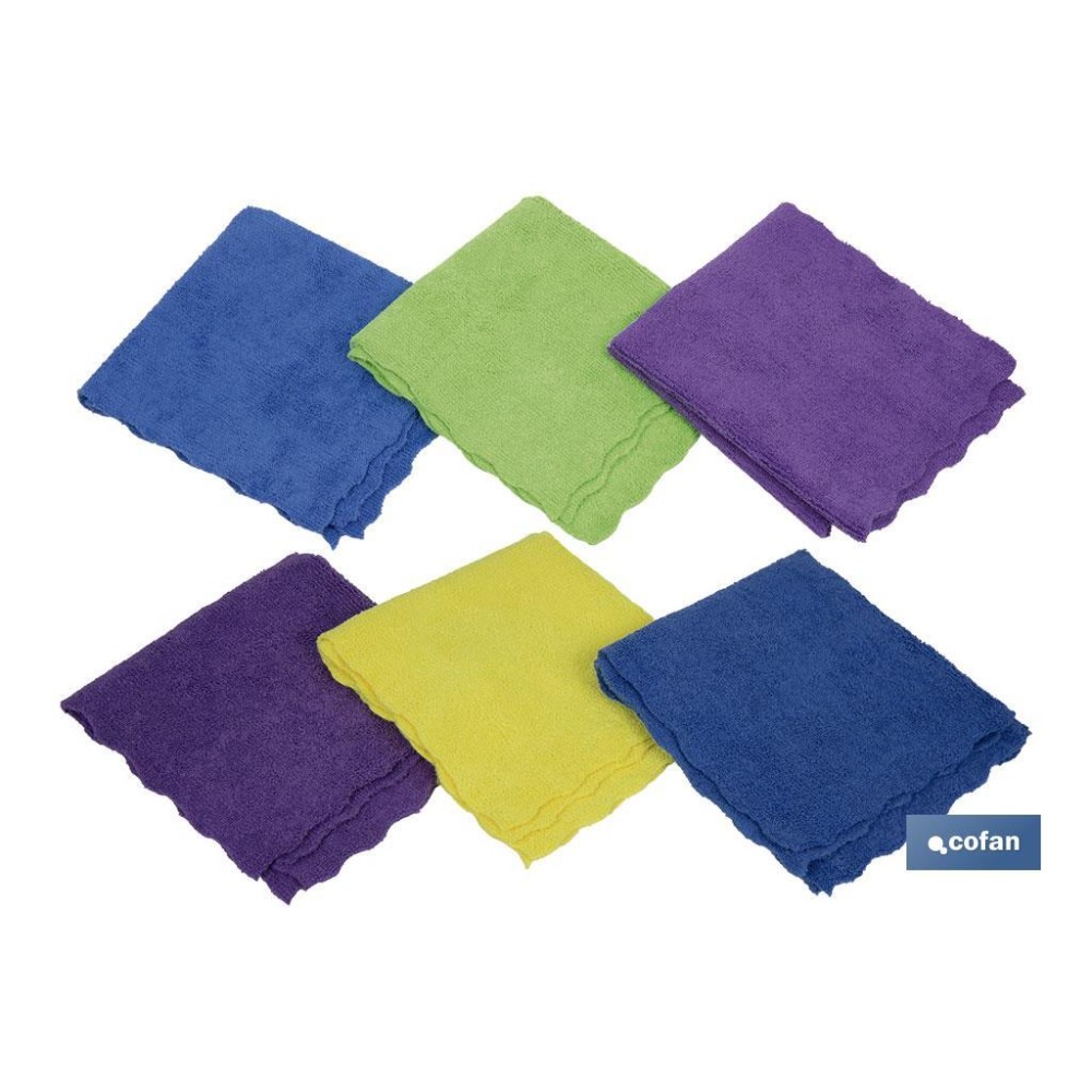 PACK 3 BAYETAS MICROFIBRA 30x30cm venta unitaria