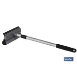 LIMPIACRISTALES ESPONJA Y RASPADOR EXTENSIBLE 48-76.5cmventa unitaria