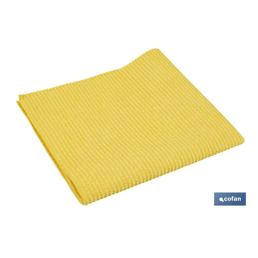PACK DE 4 BAYETAS DE ALTA CALIDAD AZUL, ROJO, AMARILLO , VERDE 38 X 35 CM