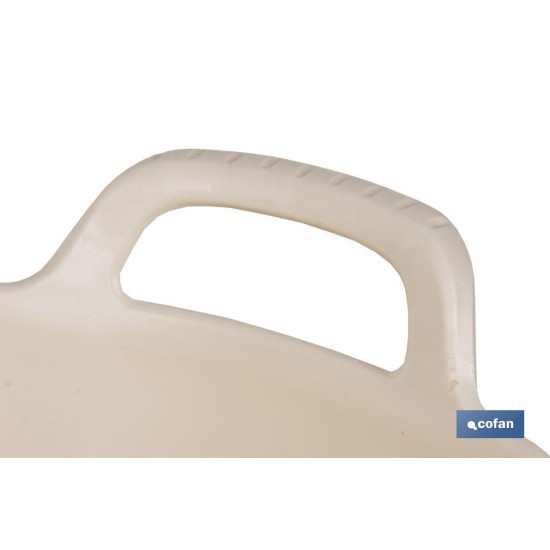 CAPAZO 42 L BEIGE  48.5 X 45 X 38 CM venta unitaria