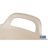 CAPAZO 42 L BEIGE  48.5 X 45 X 38 CM venta unitaria